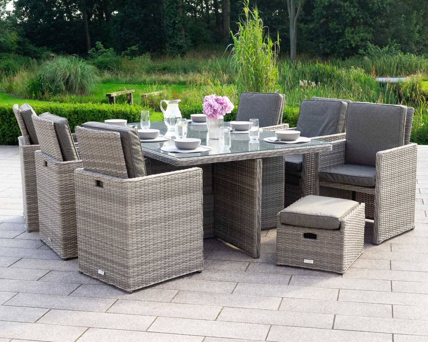 Rattan Cube Garden Furniture