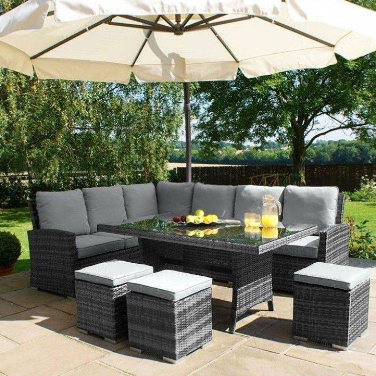 Garden Furniture Sets Maze Rattan La Seat Rectangular Garden