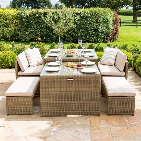 Maze Rattan Garden Furniture Harrogate Bistro Set