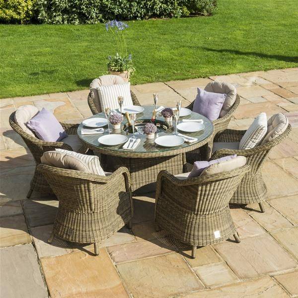 Seat Rattan Dining Set