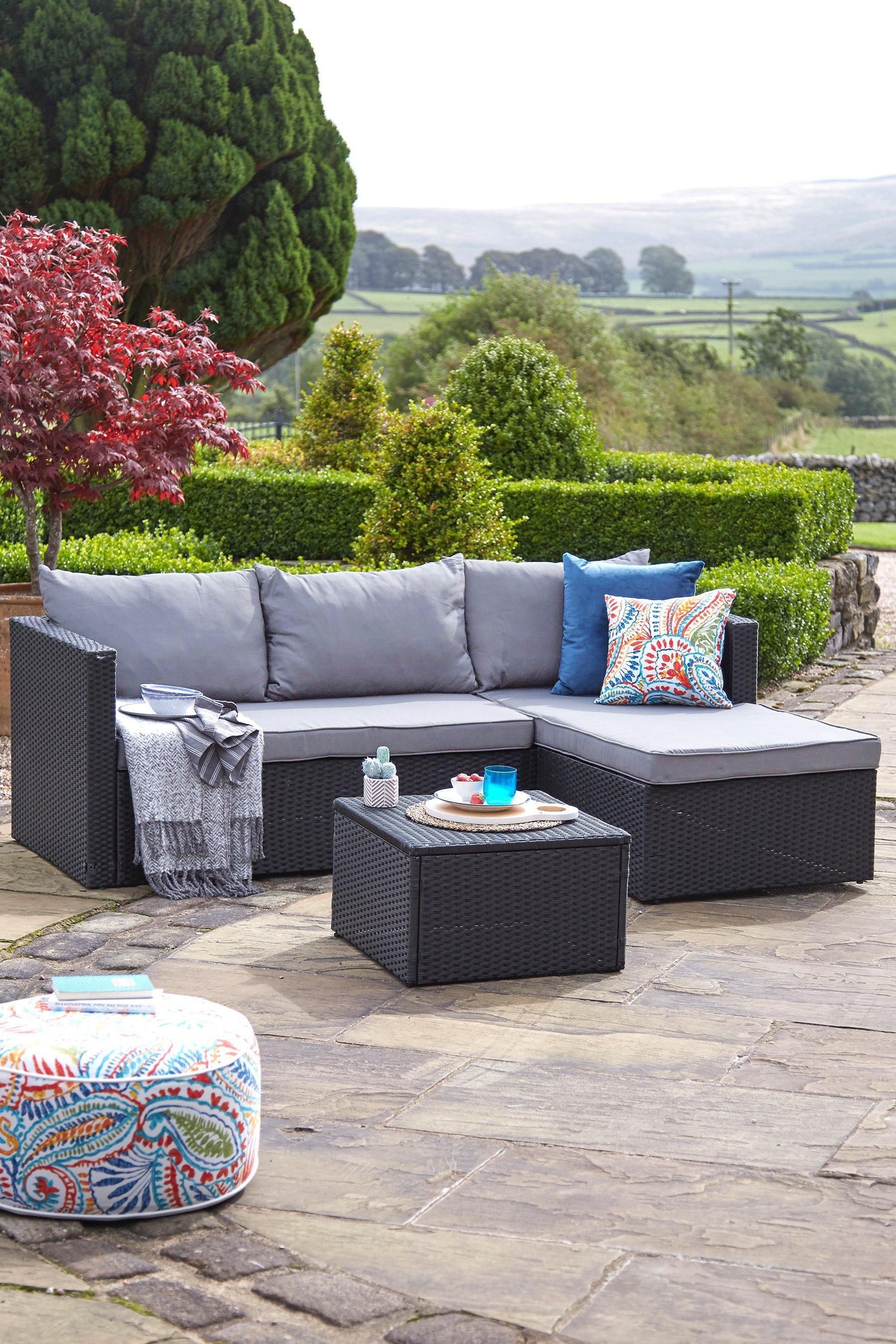 Wrought Studio Stickler Piece Patio Sectional Furniture Outdoor Sofa