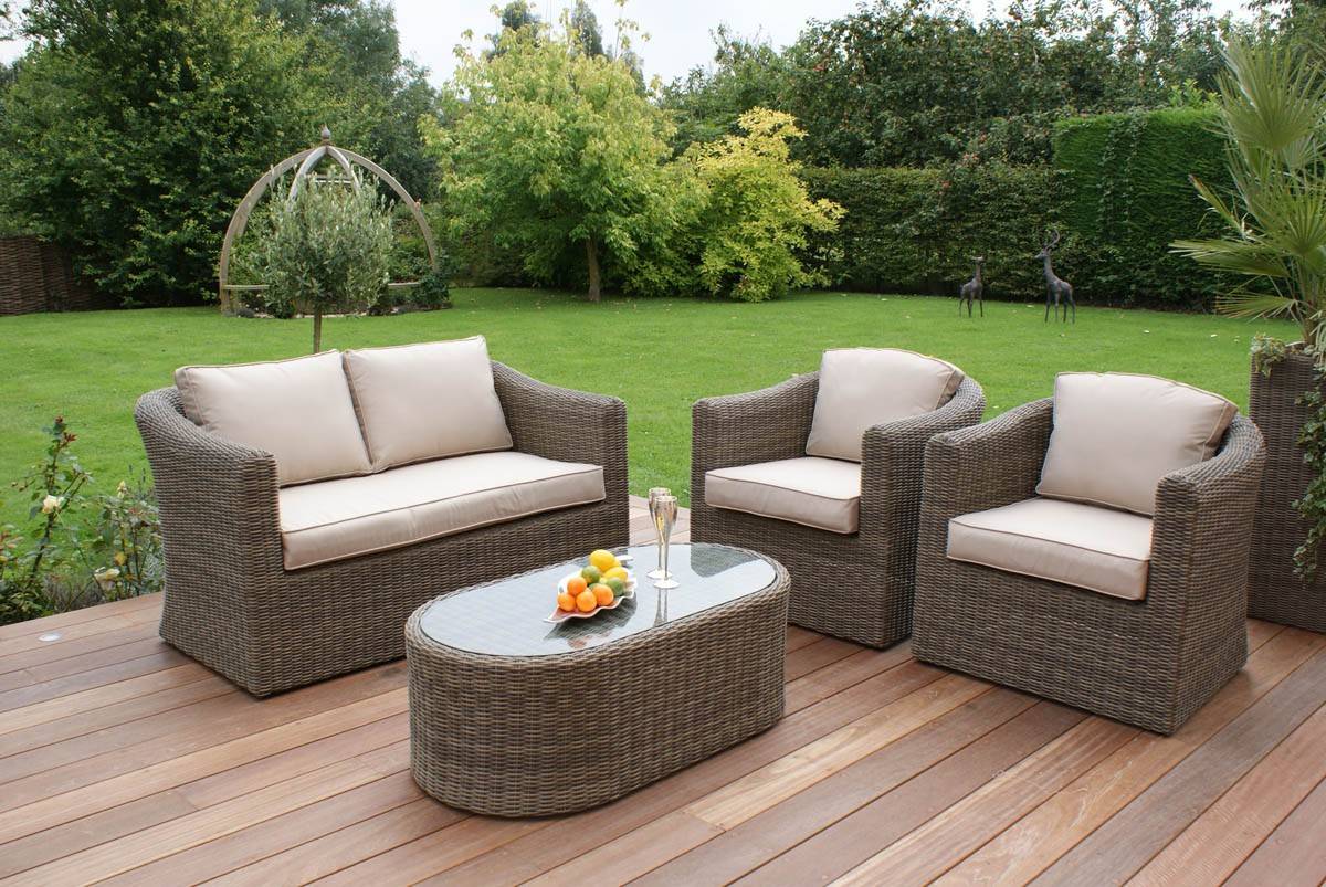 Rattan Effect Garden Furniture Garden Ideas
