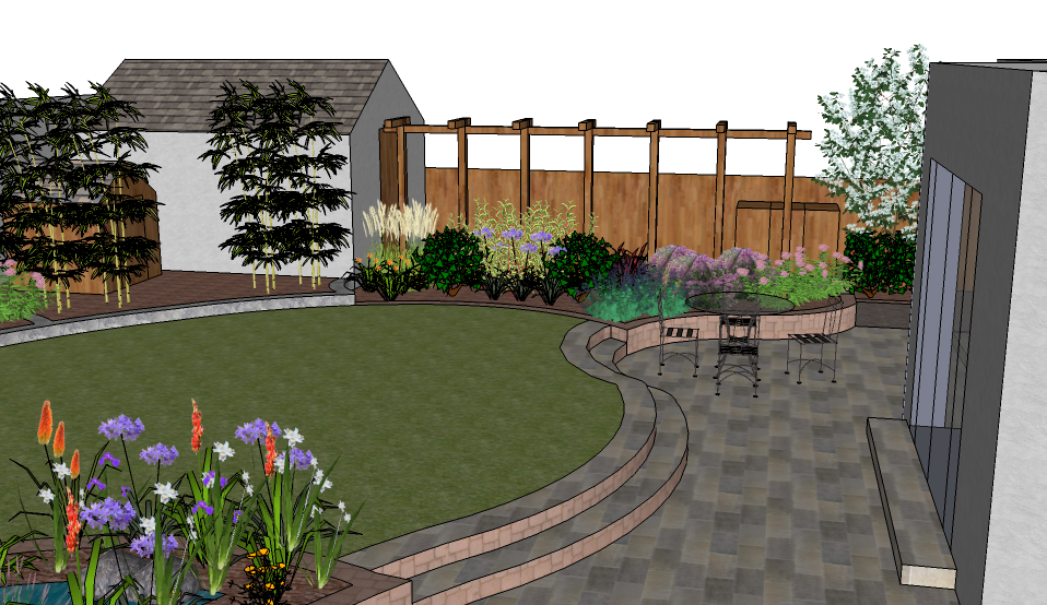 Small Back Garden Design Garden Designers Dublin