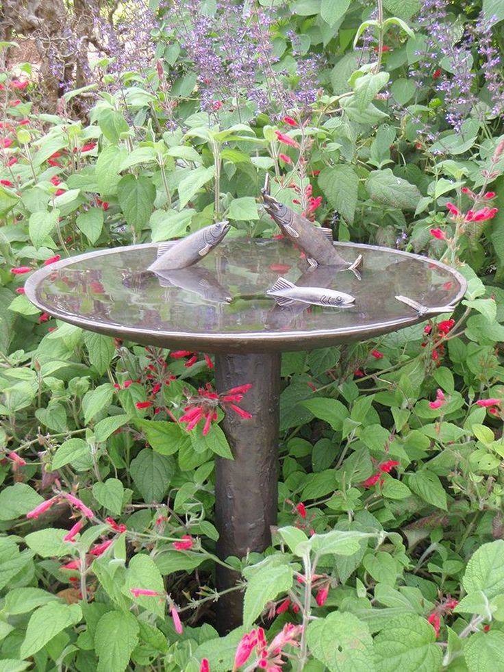 Inspiring Bird Bath Design Ideas