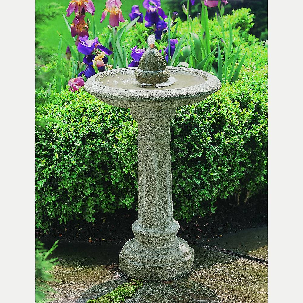 Alpine Avant Garden Threetier Bird Bath Fountain Bird Bath Fountain