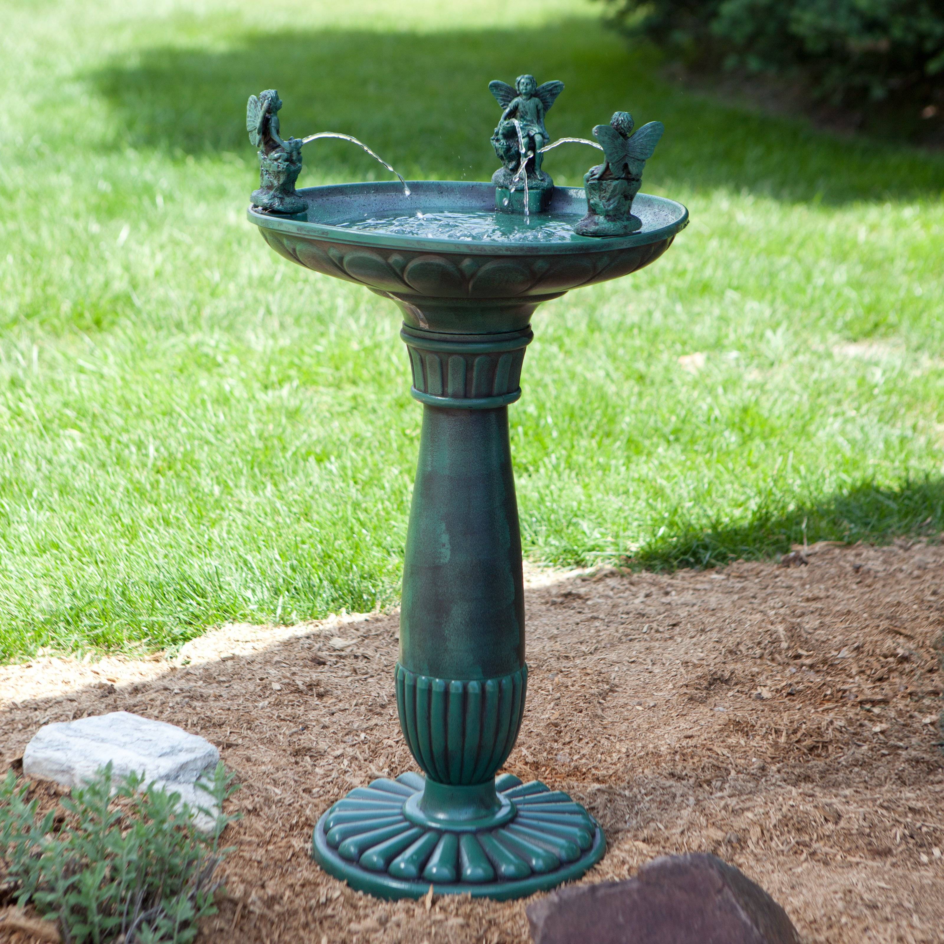 18 Garden Bird Baths and Fountains Ideas You Gonna Love SharonSable