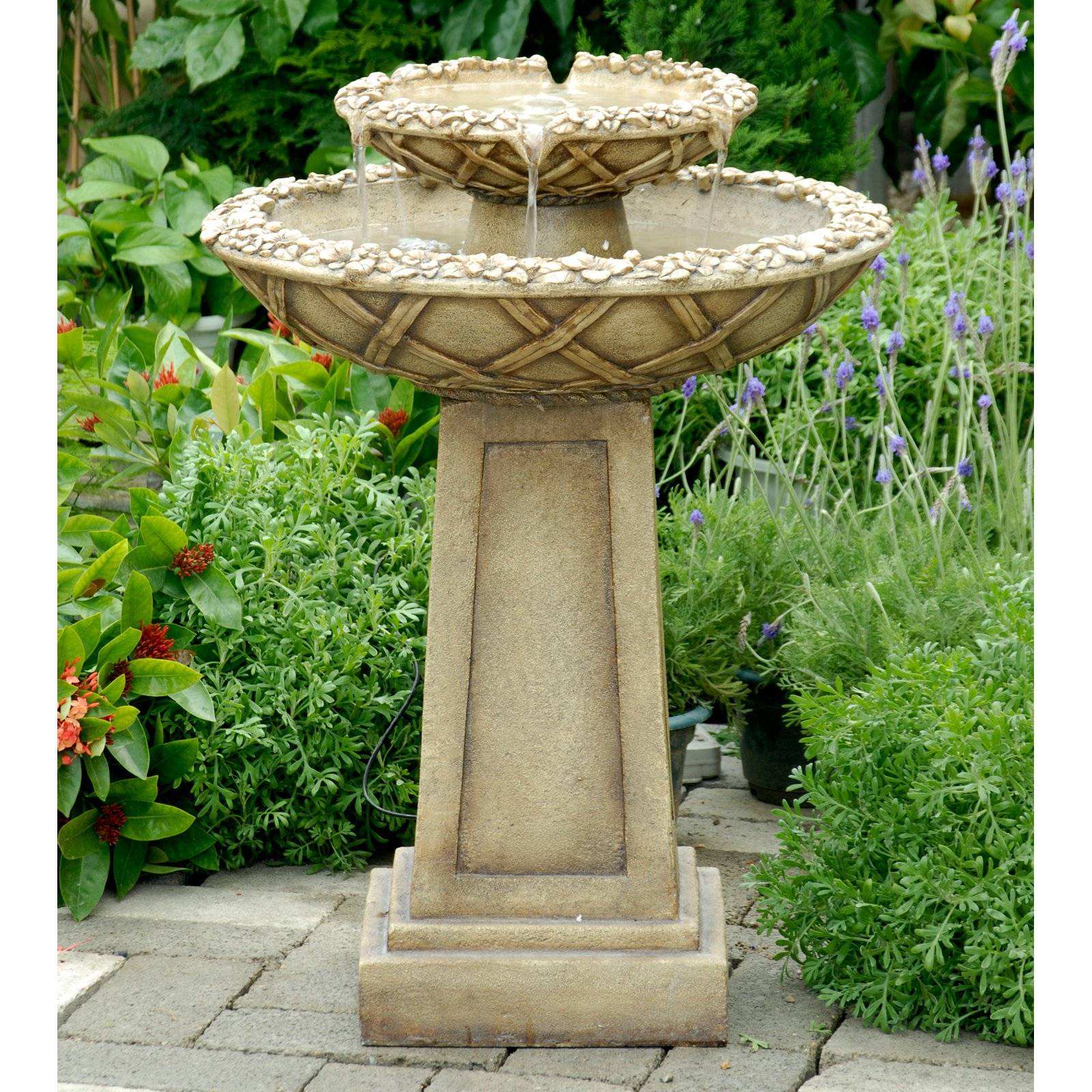 18 Garden Bird Baths and Fountains Ideas You Gonna Love SharonSable