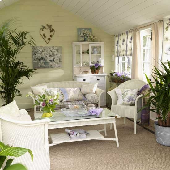 Garden Style Summer Living Room
