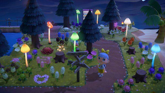 My Animal Crossing Fairy Garden