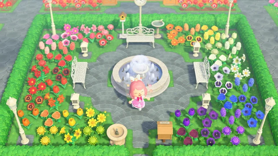 16 Animal crossing Flower Garden Ideas You Must Look SharonSable
