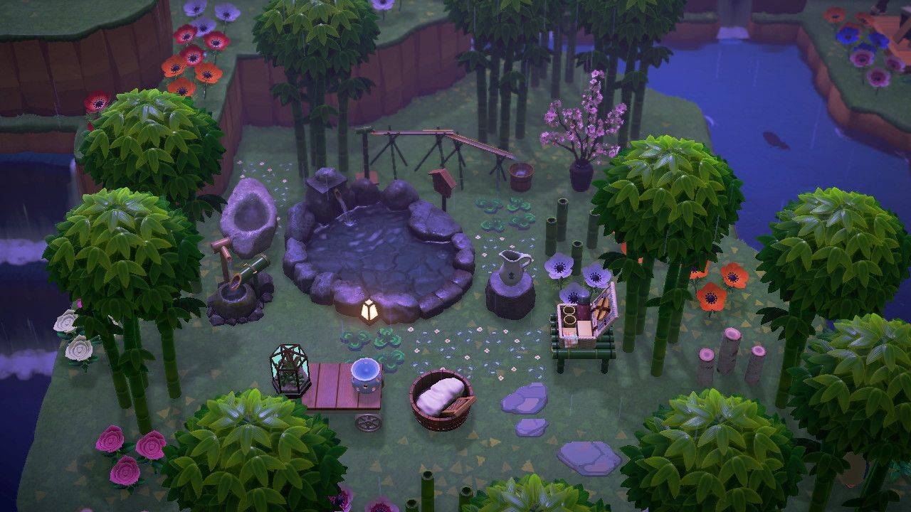 A Cute Bamboo Garden