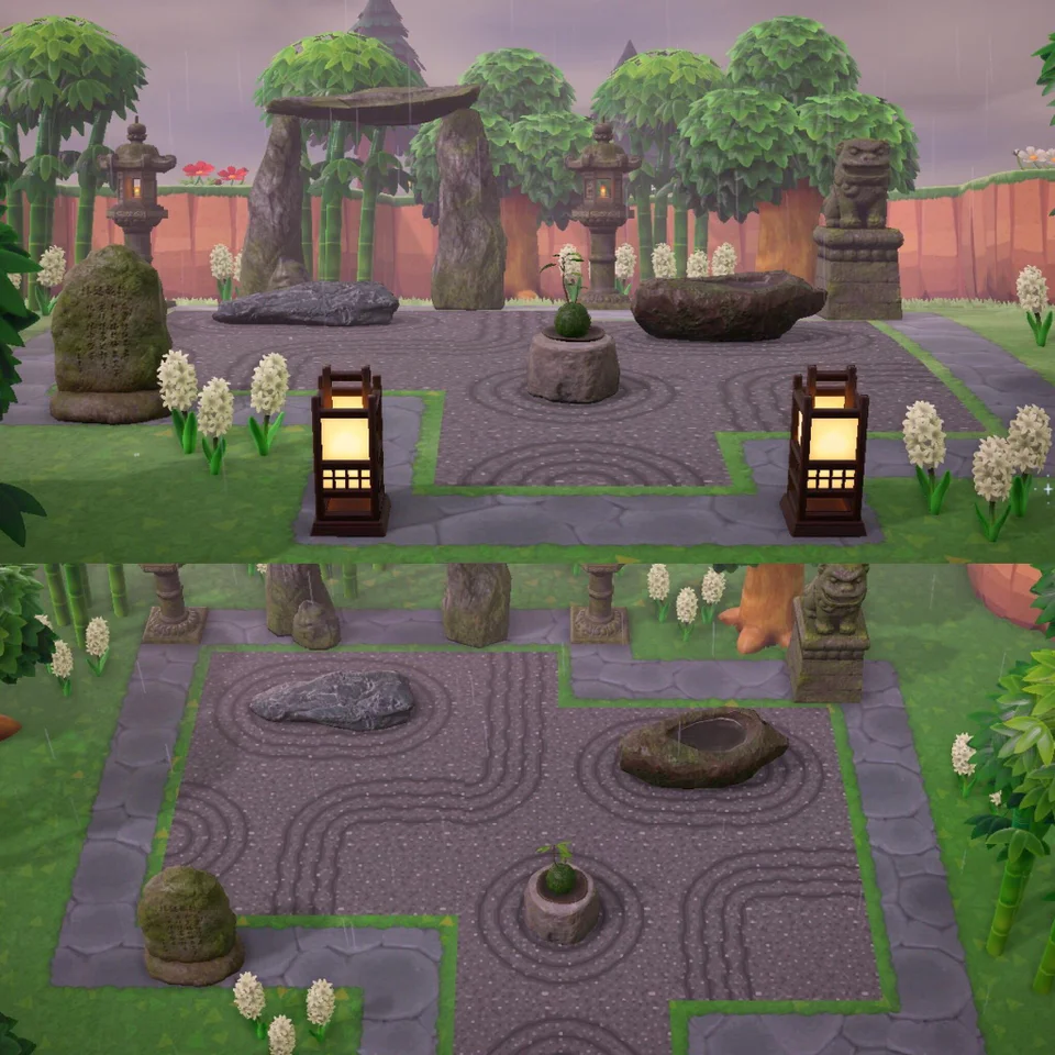 Bamboo Garden Ideas Animal Crossing Cute Little Japanese Garden