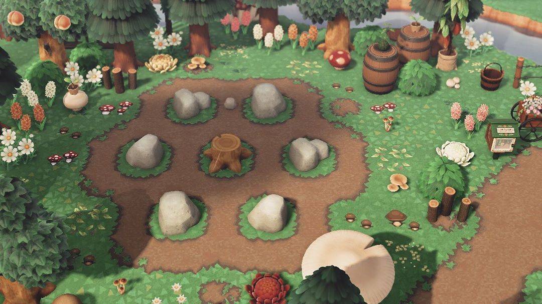 20 Animalcrossing Rock Garden Ideas You Cannot Miss SharonSable