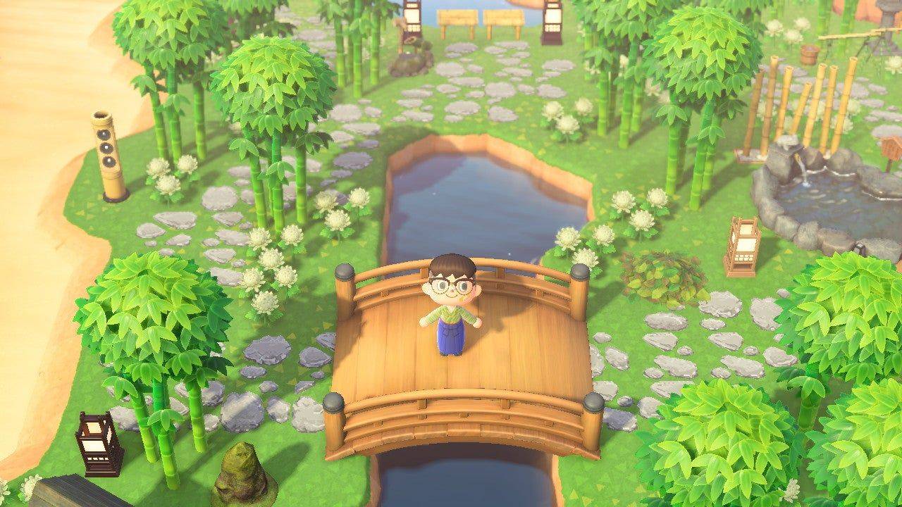 Twitter Animal Crossing Zen Garden