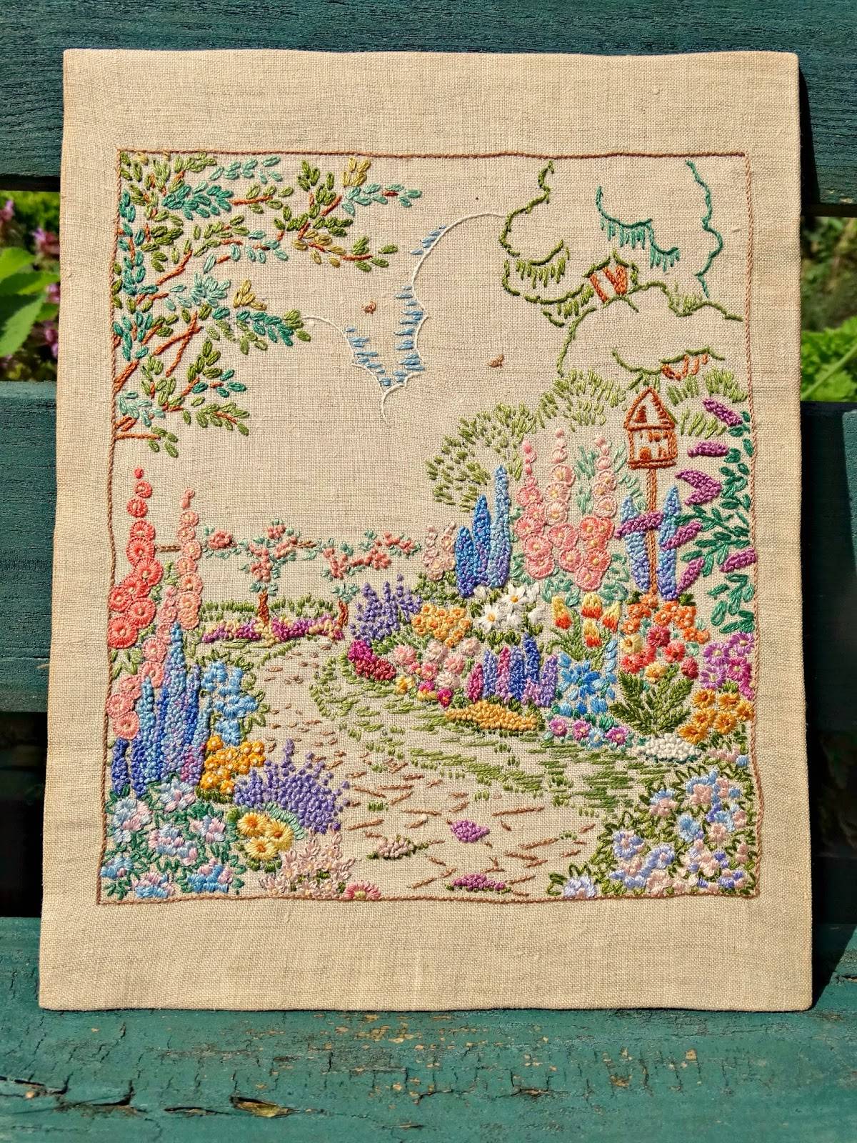 Rose Arbor Embroidery