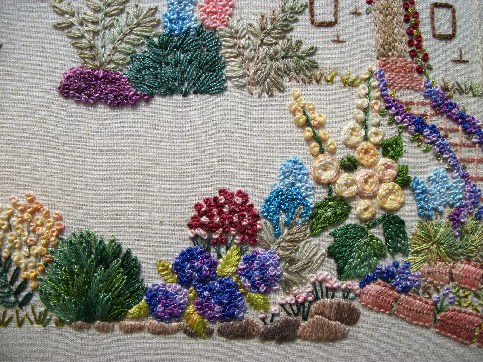 The Garden Large Machine Embroidery Designs