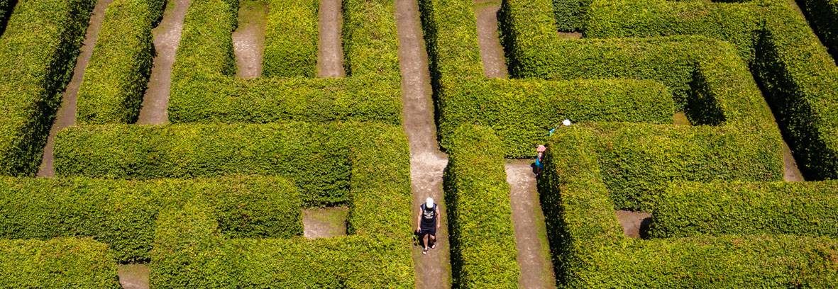 Mindboggling Hedge Maze Garden Labyrinth Designs