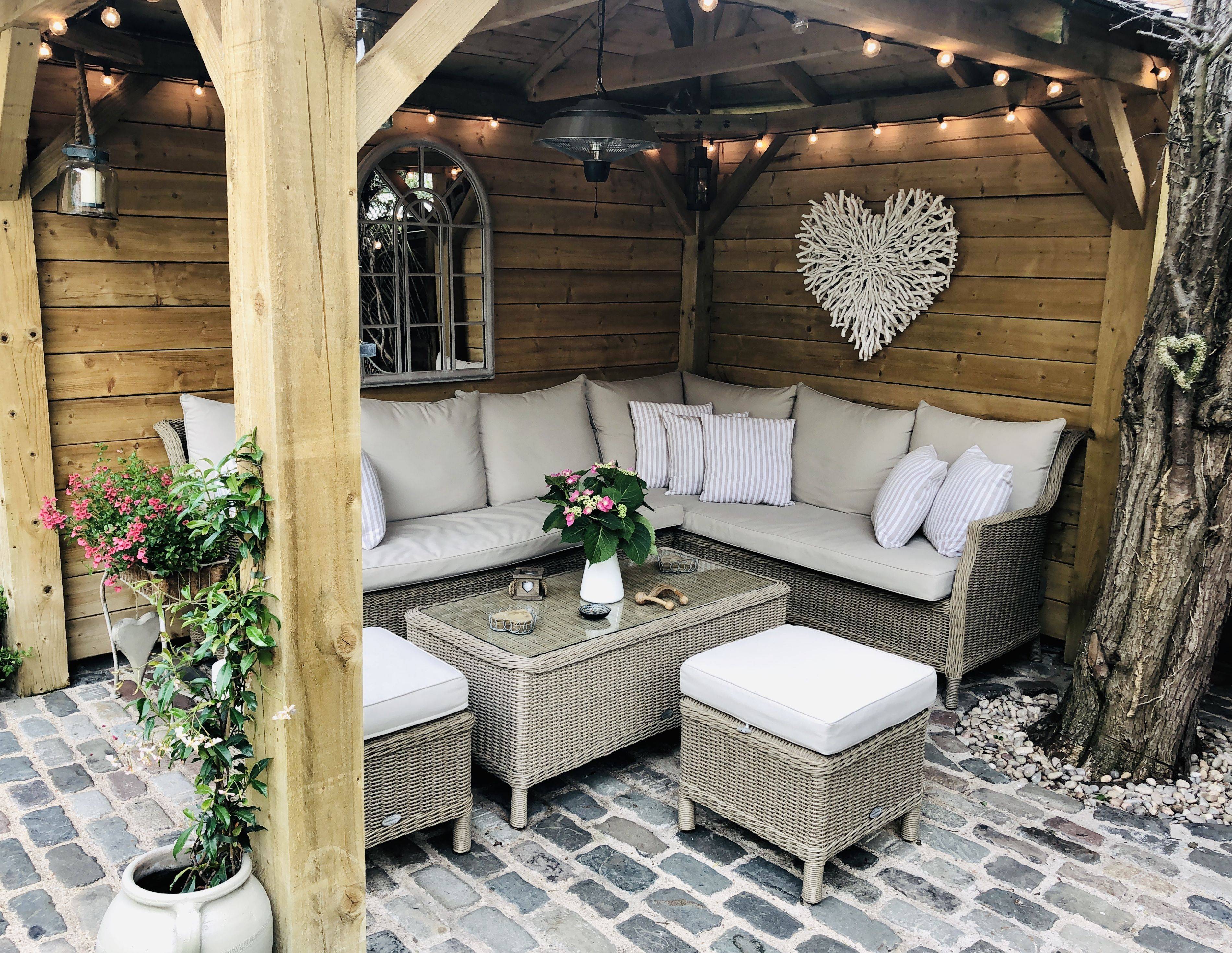 Outdoor Garden Furniture Comfy Rusticyetrefined Style Sweet Home