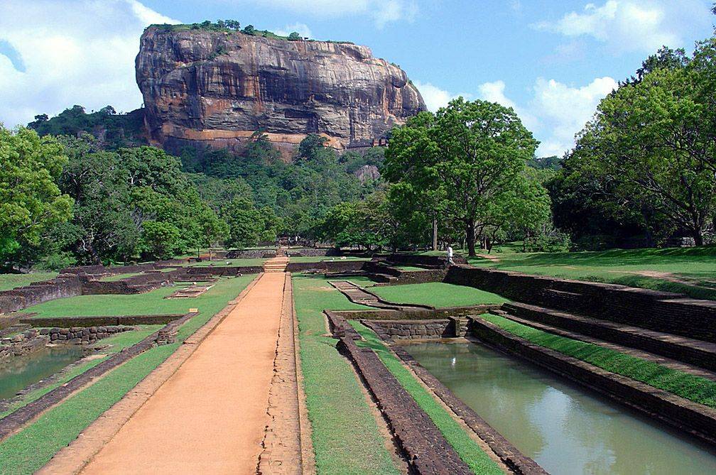 Sigiriya Boulder Garden Sri Lanka Stock Image Image