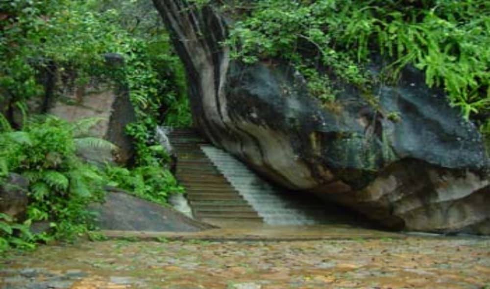 Sigiriya Boulder Garden Sri Lanka Unesco World Heritage Stock Image