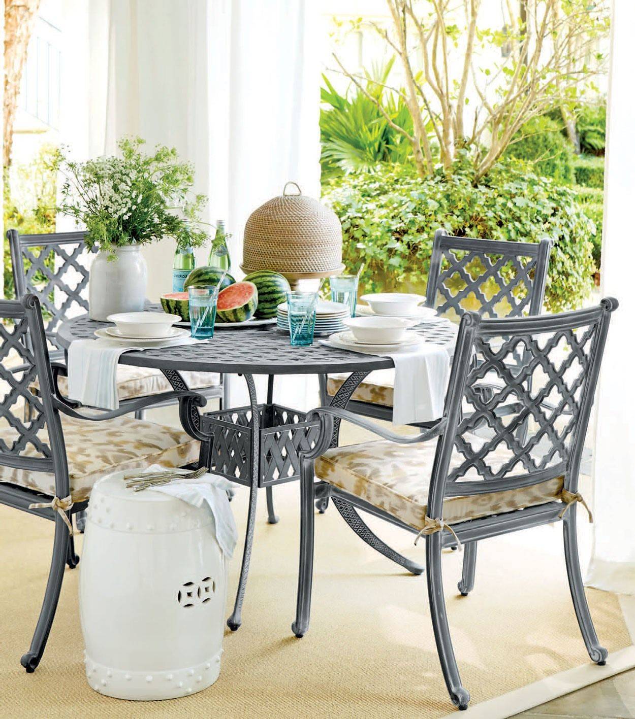 Inch Round Outdoor Dining Table