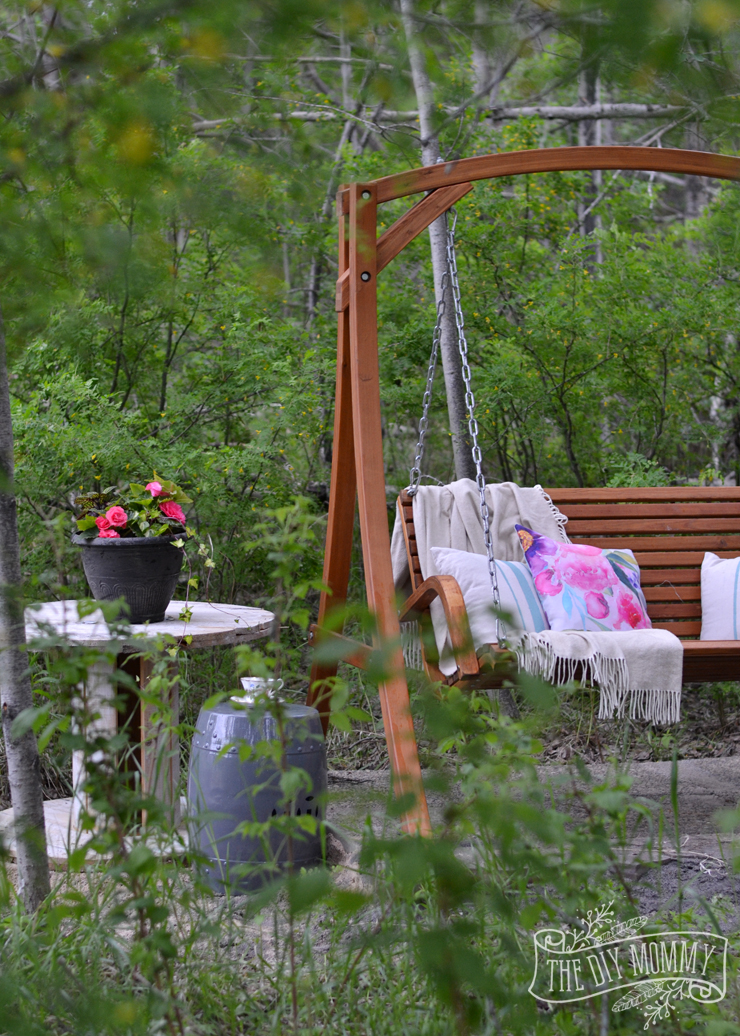 A Secret Garden Swing Retreat Hometalk