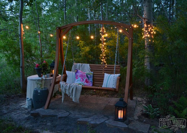 A Secret Garden Swing Retreat