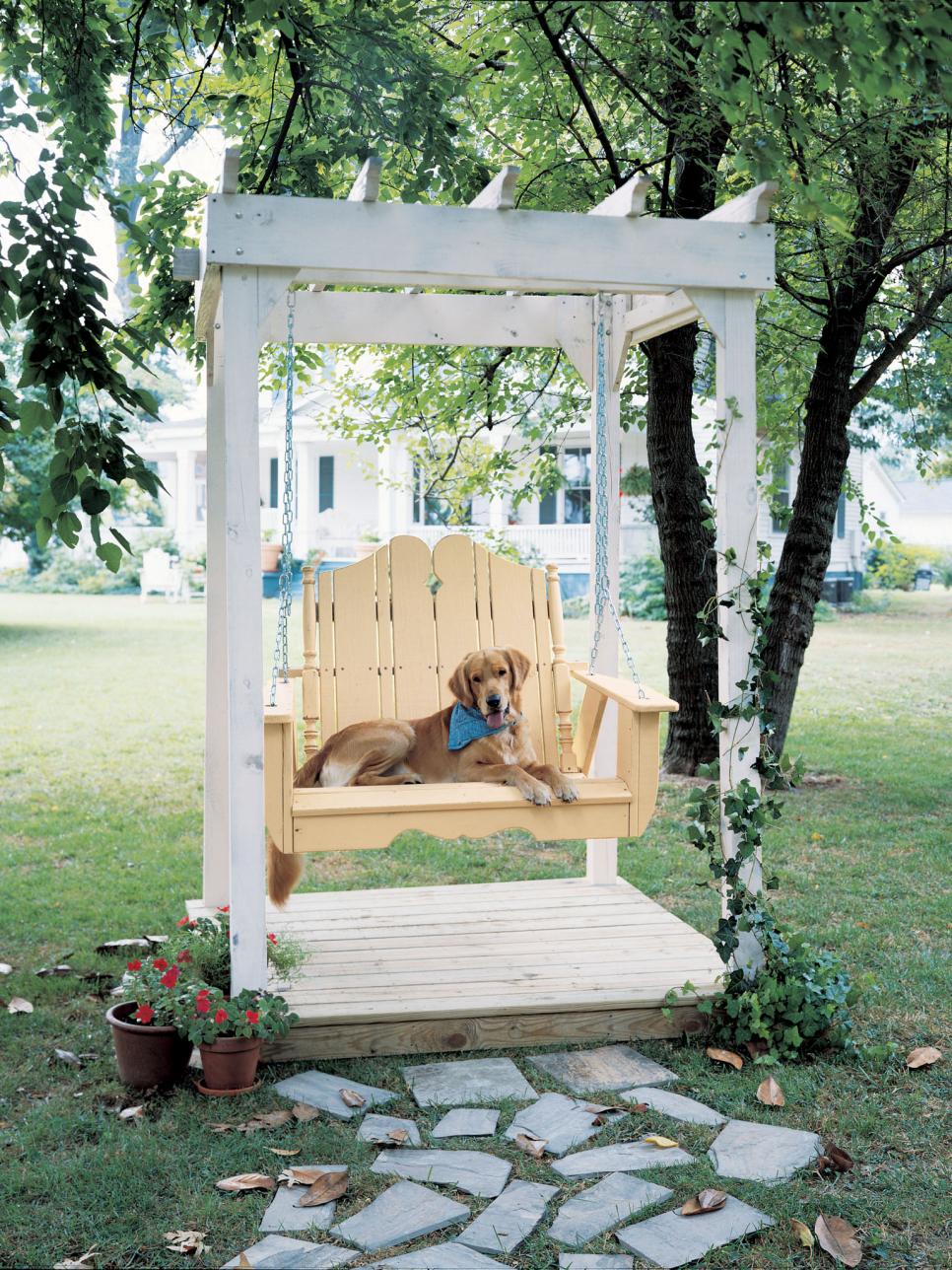 A Secret Garden Swing Retreat