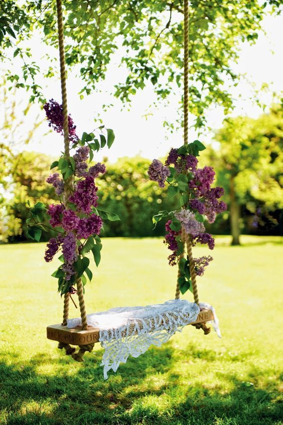 A Secret Garden Swing Retreat