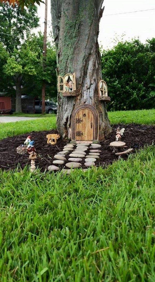 16 Tree Trunk Garden Ideas To Try This Year SharonSable