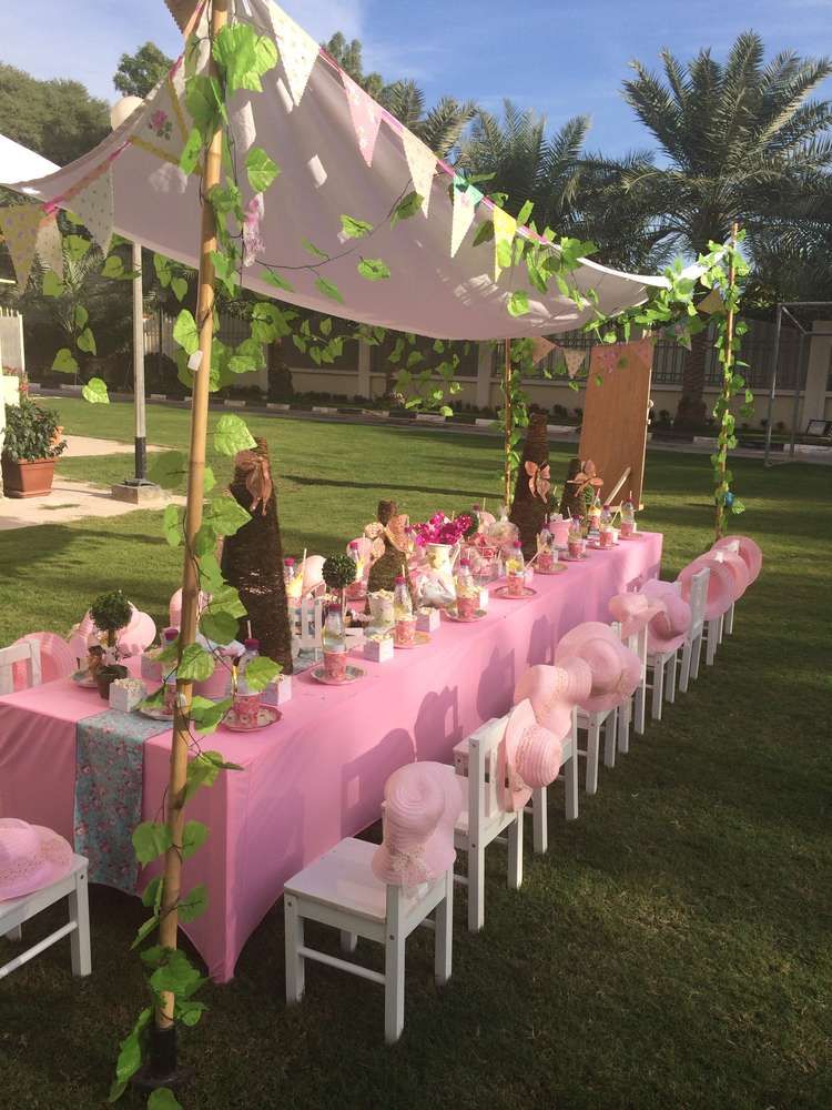 Karas Party Ideas Secret Garden Birthday Party