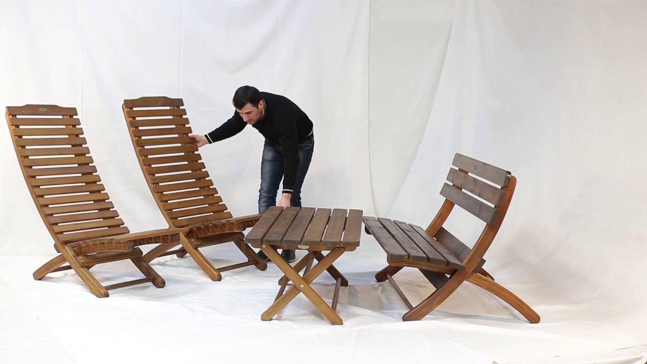 Modern Outdoor Rattan Lounge Set