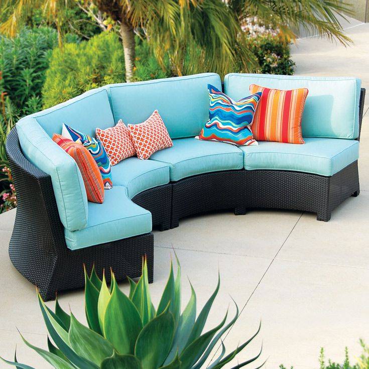 Modern Rattan Outdoor Sofa Set