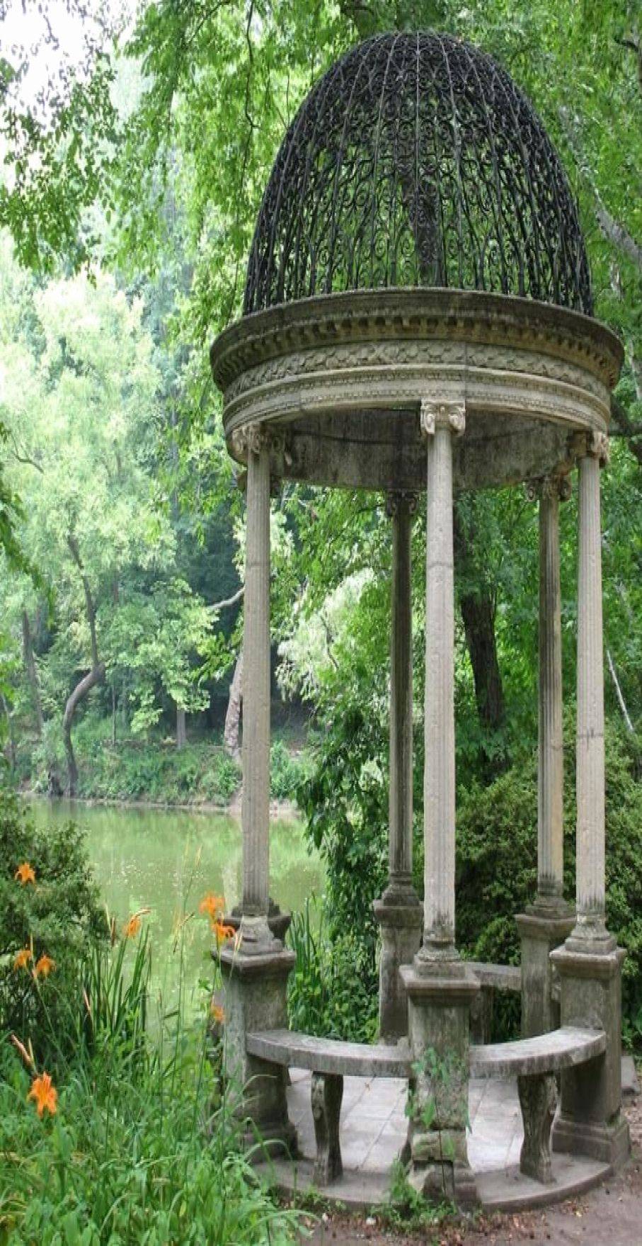 Impressive Beautiful Garden Folly Ideas