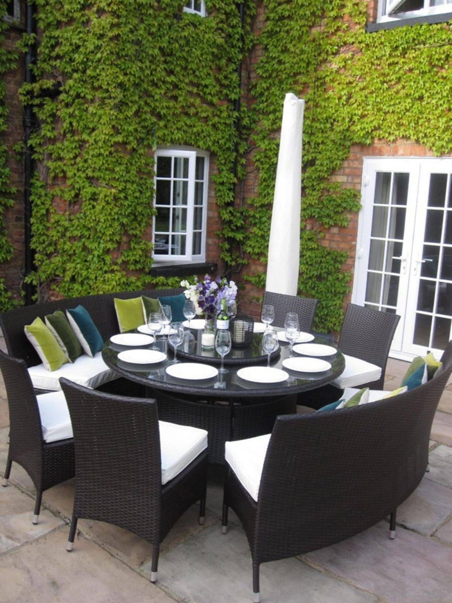 Home Styles Stone Harbor Mosaic Outdoor Dining Set Patio Dining Sets