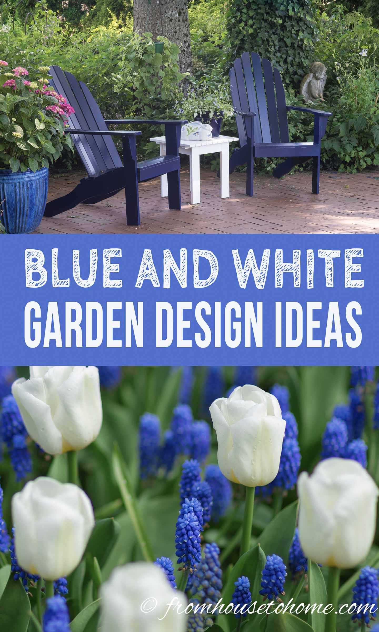 Blue And White Garden Design Ideas Gardening