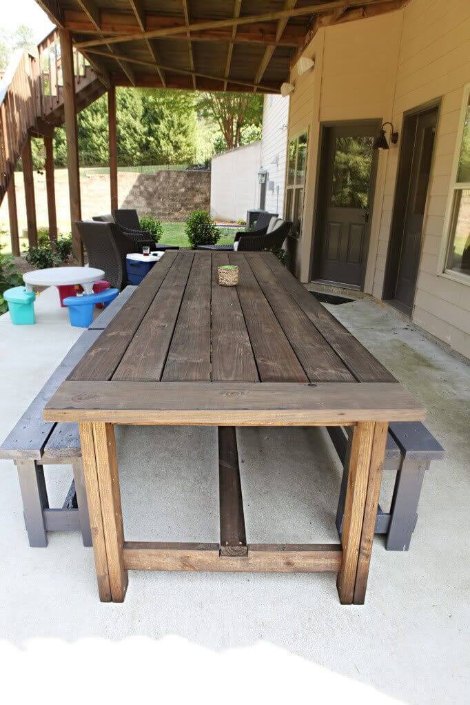 Diy Pallet Dining Tables Diy