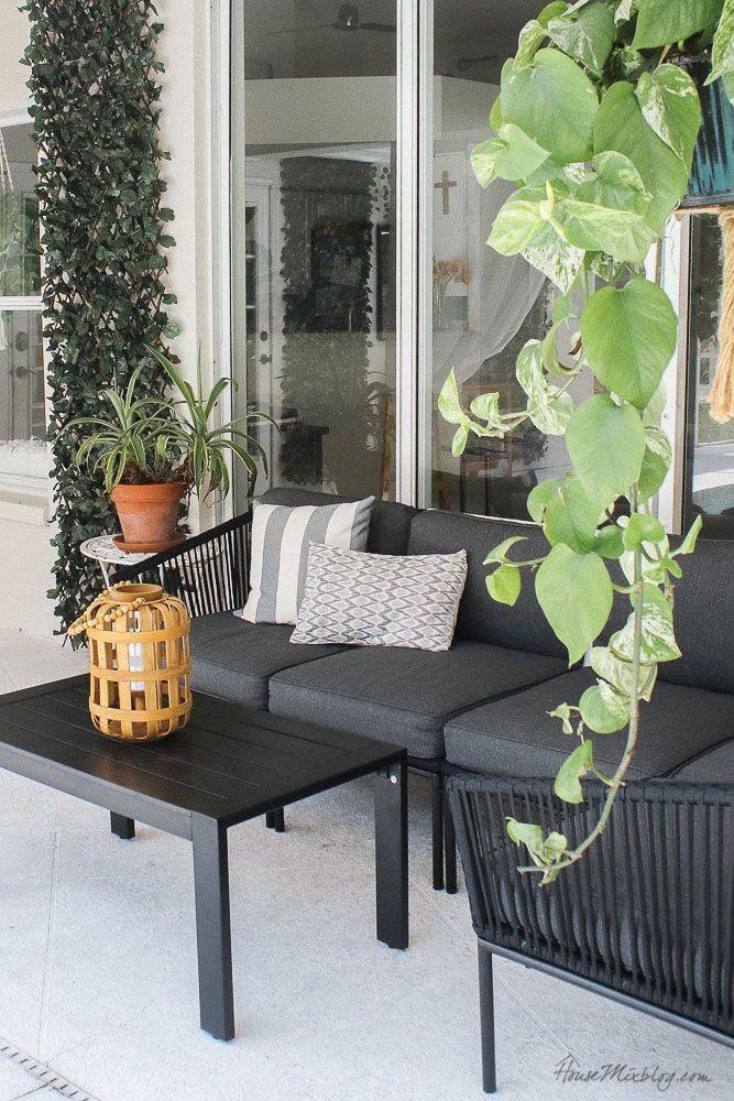 Piece Wicker Outdoor Sectional Set