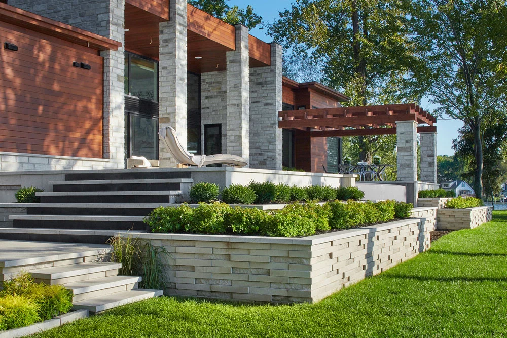 Wall Front Yard Landscaping