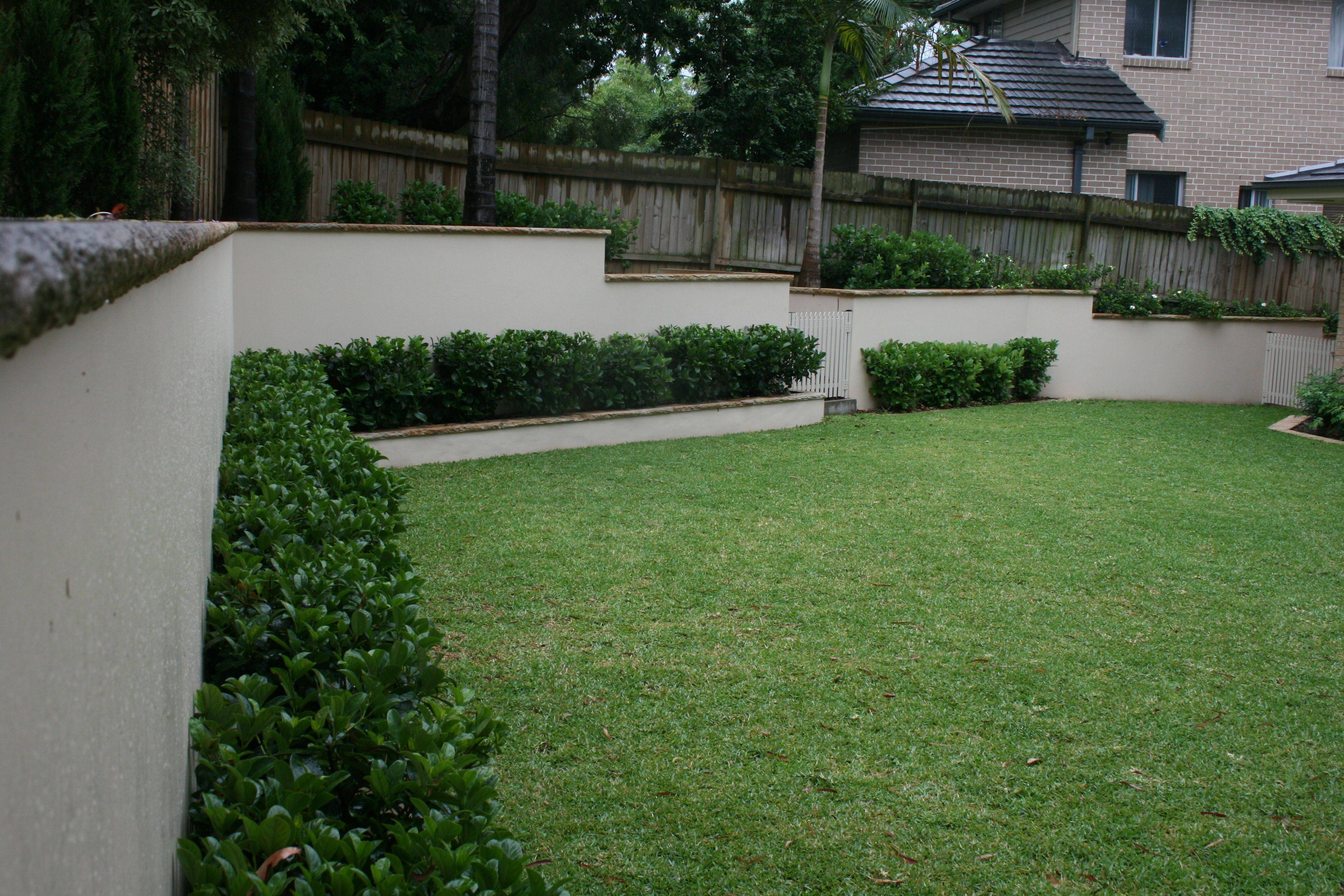 Low Wall Stucco Wall