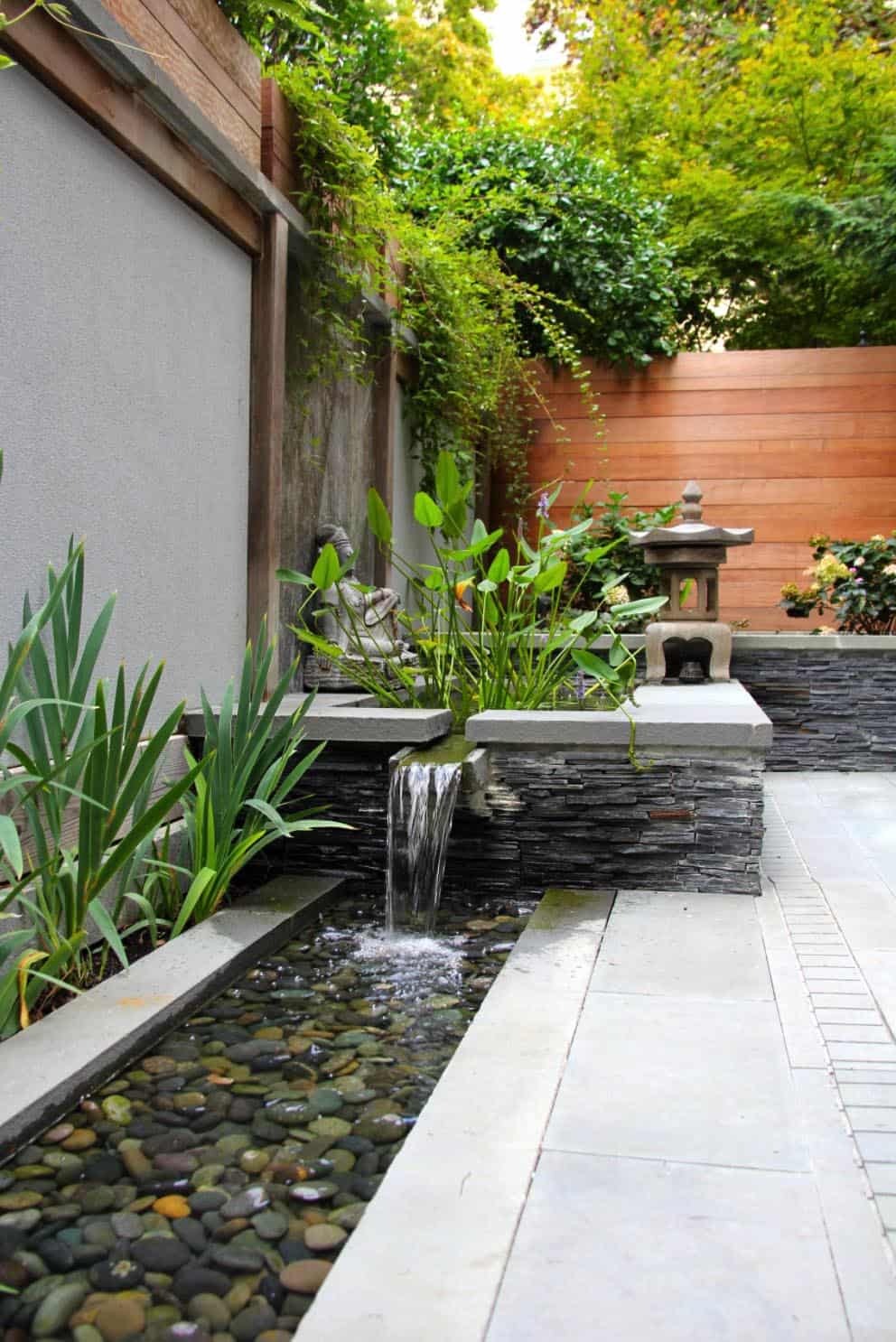 Nice Garden Courtyard Gardens Design