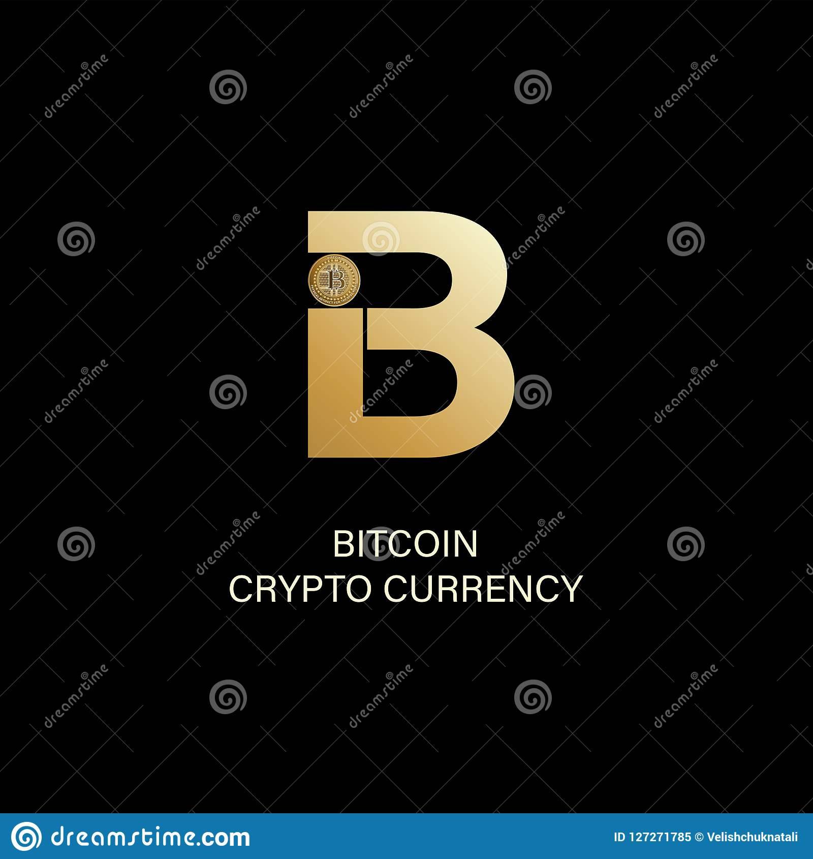 Bitcoin B Symbol Handwriting