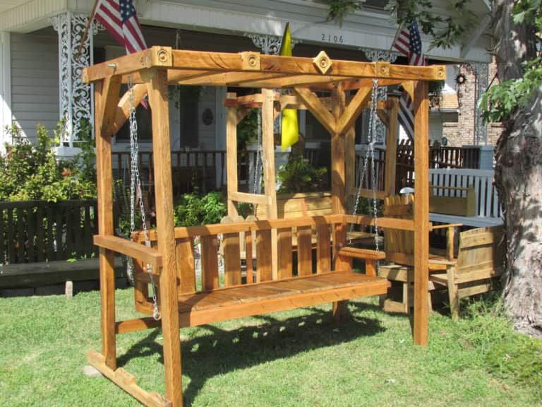Outdoor Bench Pallet Furniture Outdoor