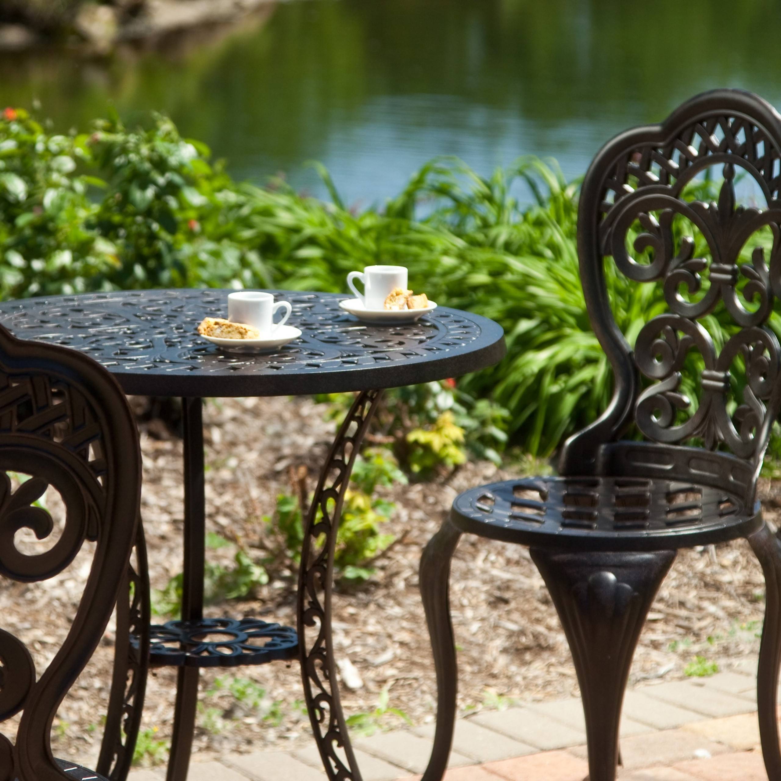 Bistro Set Makeover Painting Patio Furniture