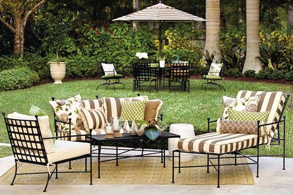Patio Backyard Metal Chairs Appealing Outdoor Furniture Wrought Iron