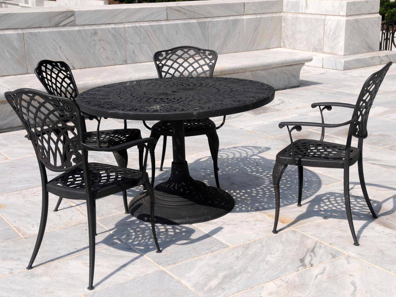 Patio Backyard Metal Chairs Appealing Outdoor Furniture Wrought Iron