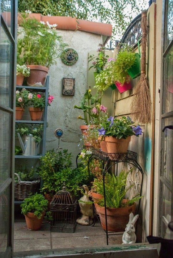 French Country Garden Decor