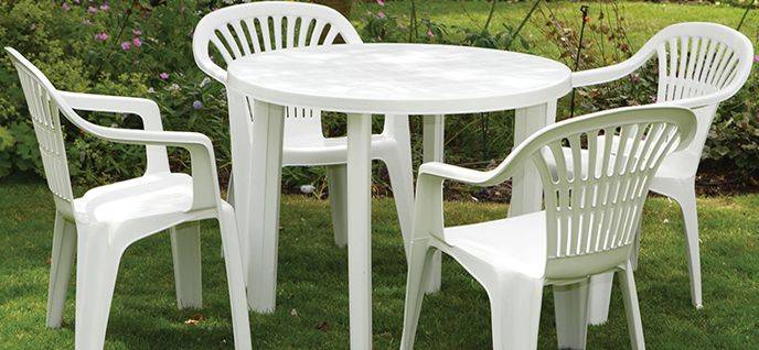 Outdoor Plastic Patio Furniture Unique Resin Garden Chairs Lawn White