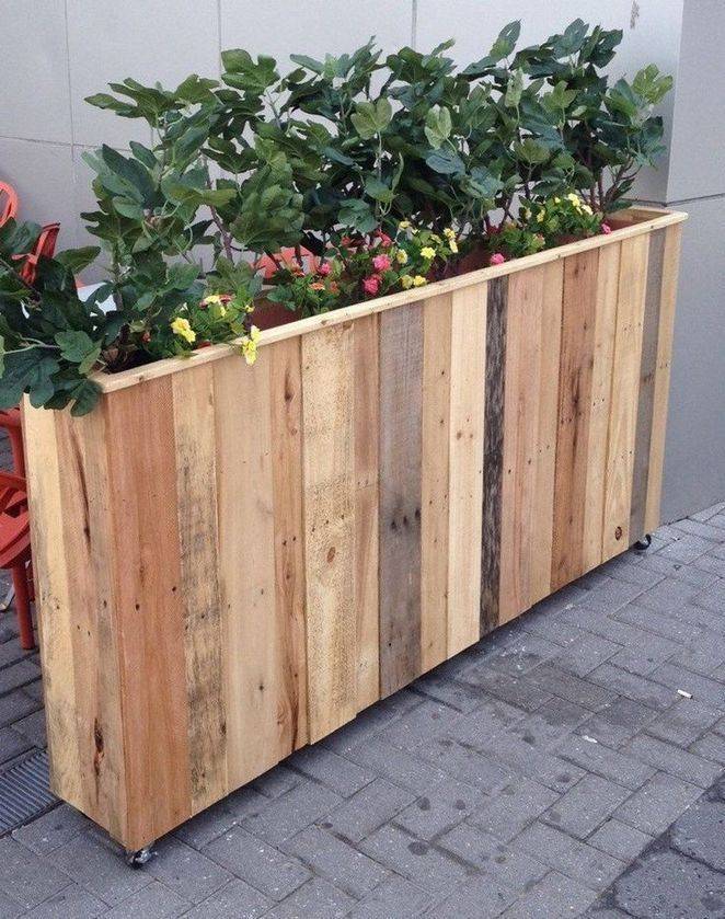 Pallet Planter Box