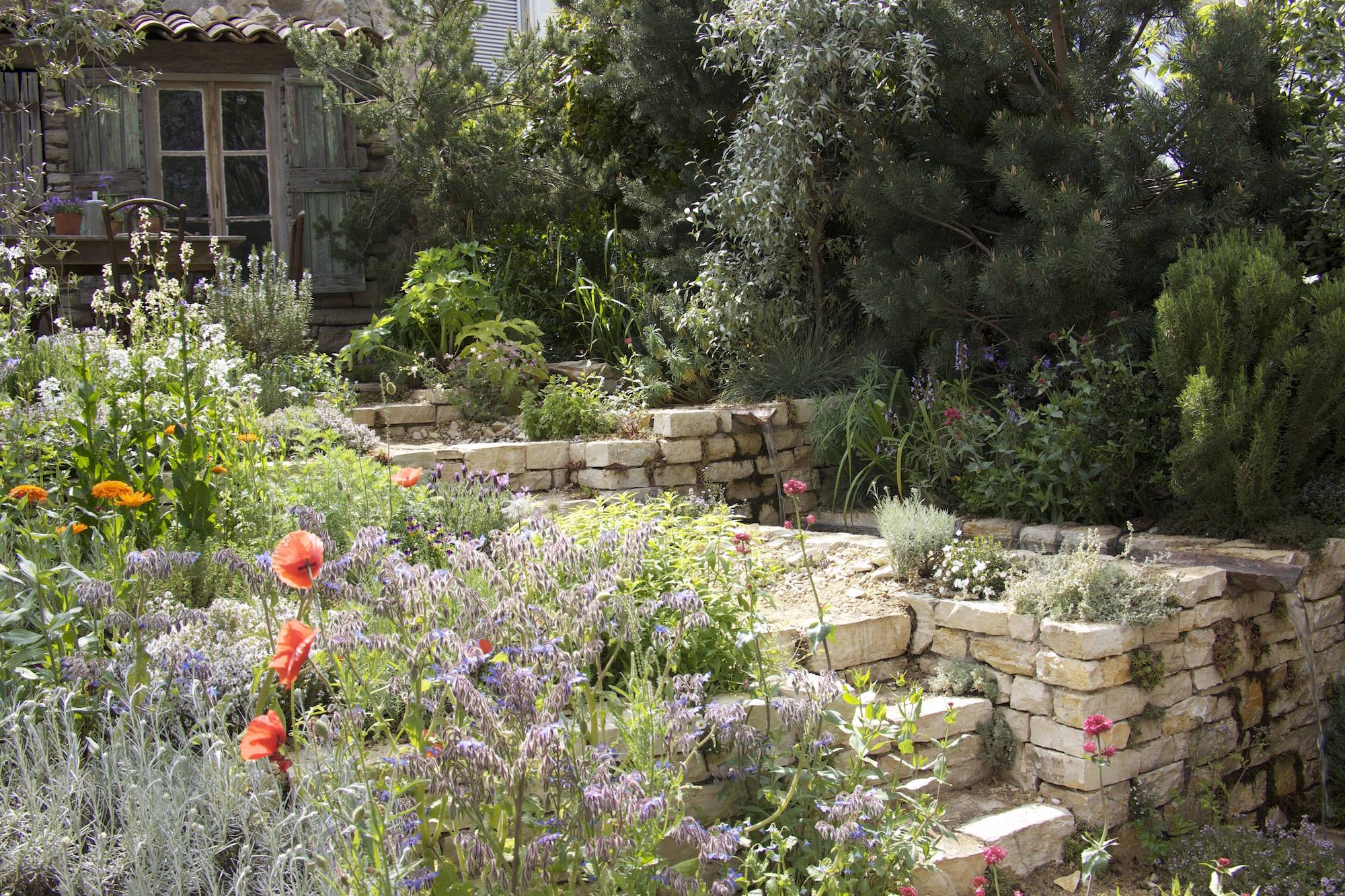 A Mediterranean Inspired Garden Melanie Jade Design
